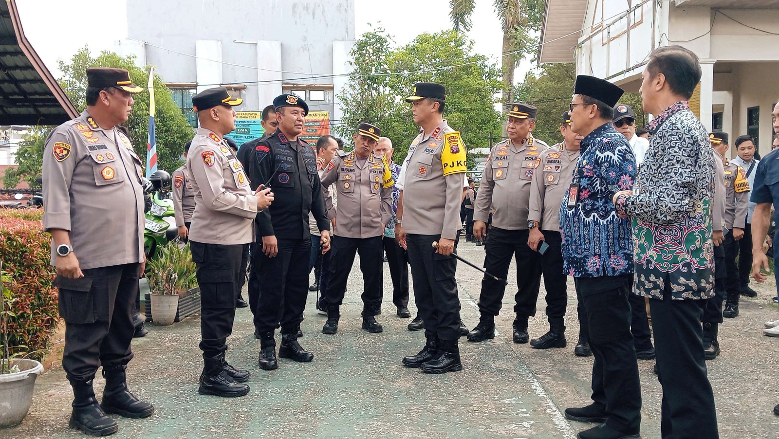 Kapolda Kalteng Monitor dan Sudah Mapping Keamanan Seluruh Barito Utara
