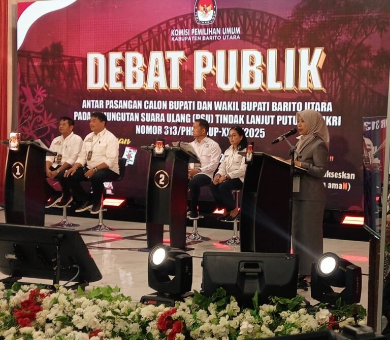 Berita Debat Publik Paslon Bupati - Wakil Bupati Barito Utara, Ketua KPU Barut : Pendidikan Politik - Kalimantan Tengah
