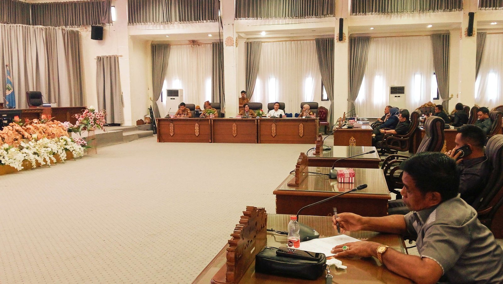 DPRD Barito Utara Rapat Dengan RSUD Muara Teweh, Banyak Plafon Bocor dan Berjamur, Masih Kekurangan 74 Alat Canggih